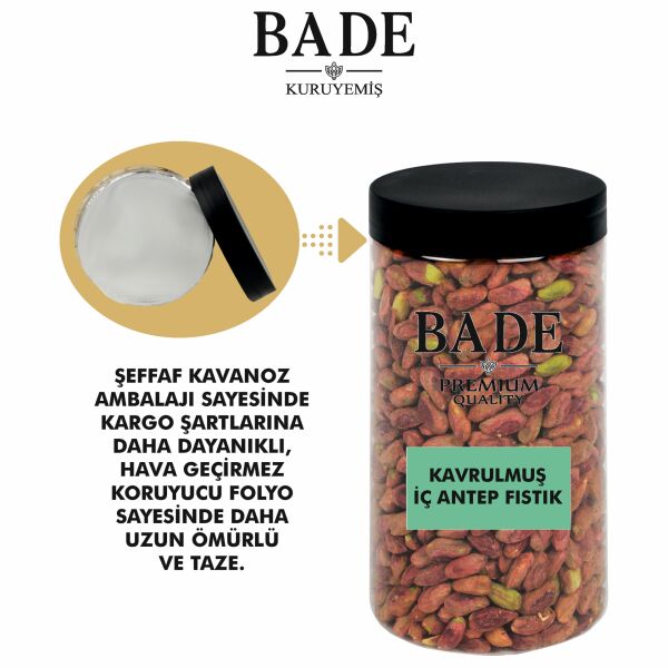 Kavrulmuş İç Antep Fıstık Yerli Jumbo İri Boy 400 gr.