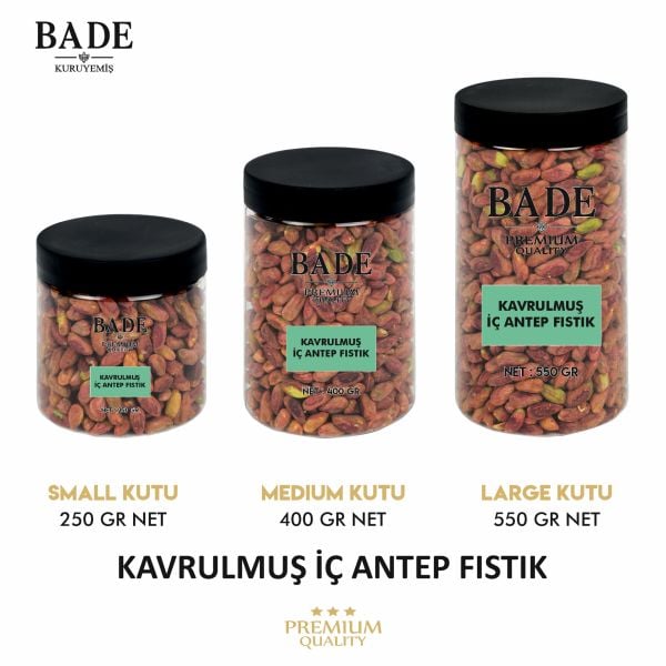 Kavrulmuş İç Antep Fıstık Yerli Jumbo İri Boy 550 gr.