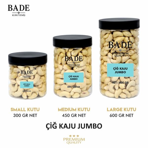Çiğ Kaju Jumbo İri Boy 300 gr.