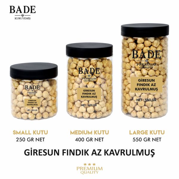 Tek Kavrulmuş Fındık Giresun Jumbo İri Boy 550 gr.