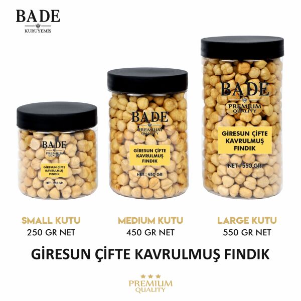 Çifte Kavrulmuş Fındık Giresun İri Boy 250 gr.