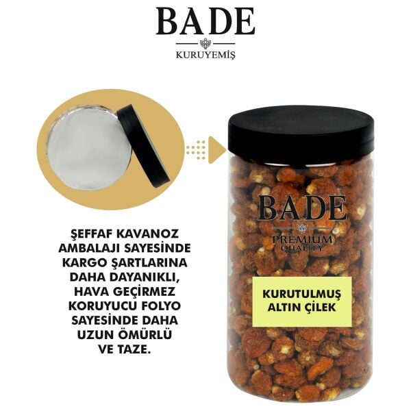 Altın Çilek Kurusu Jumbo İri Boy 650 gr.