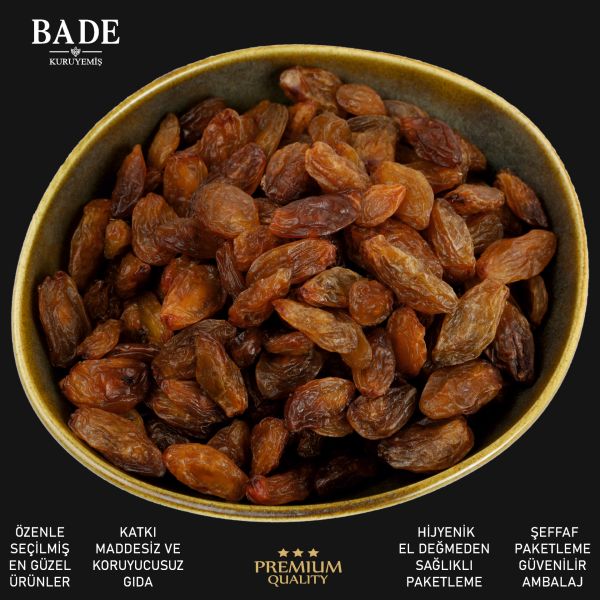 Çekirdekli Sarı Besni Üzümü İri Boy 600 gr.