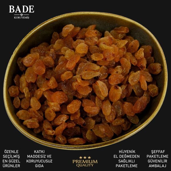 Sarı Çekirdeksiz İzmir Üzümü İri Boy 750 gr.