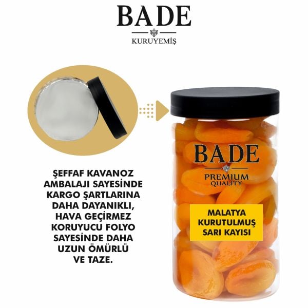 Sarı Kayısı Kurusu Malatya Jumbo İri Boy 400 gr.