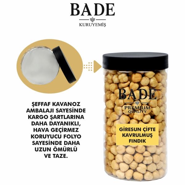 Çifte Kavrulmuş Fındık Giresun İri Boy 550 gr.