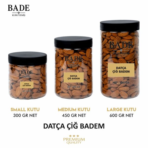 Çiğ Datça Badem Yerli İri Boy 300 gr.