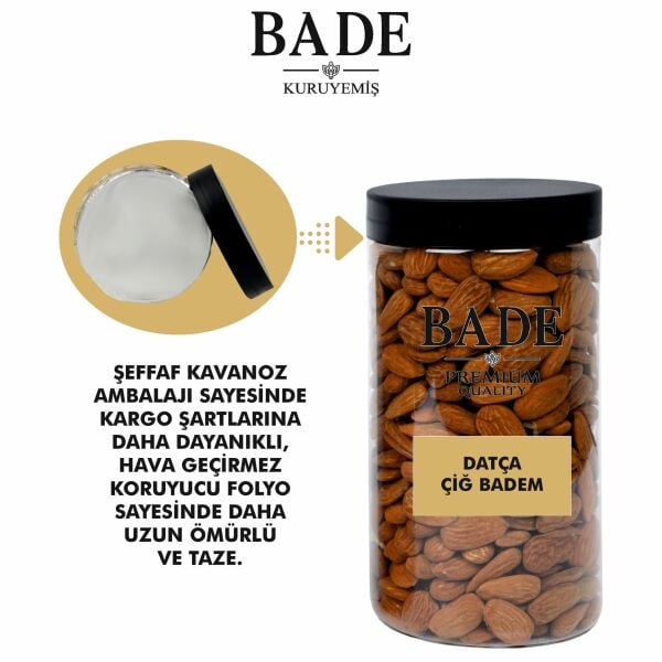 Çiğ Datça Badem Yerli İri Boy 300 gr.
